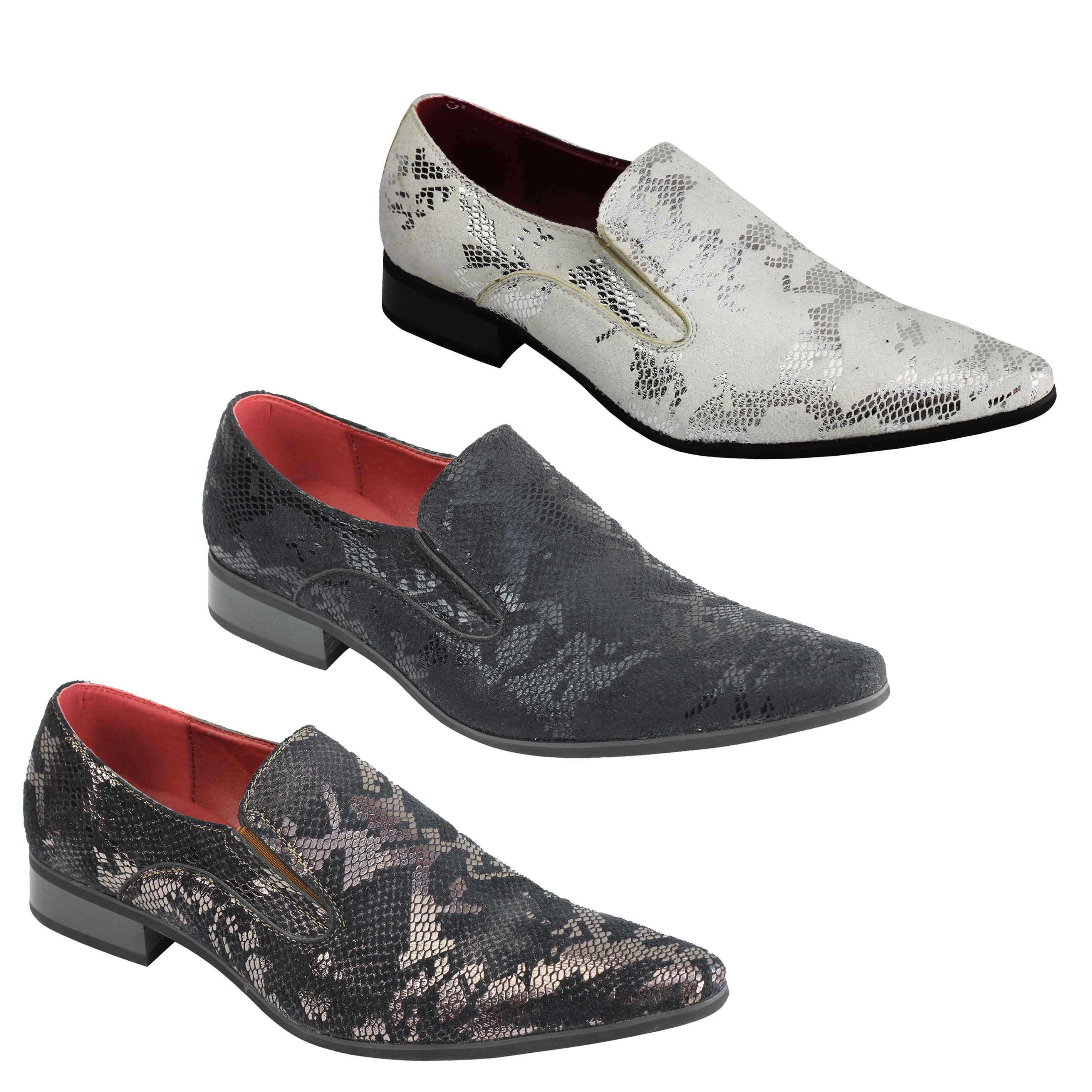 Mens snake 2025 print shoes